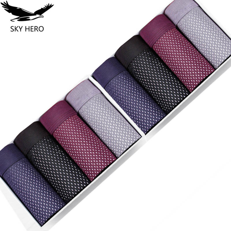 Bamboo Fiber Trunk - 8 Cái/lốc Quần Lót Quần Lót
