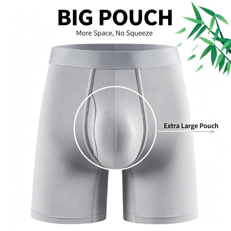 Bamboo Fiber Trunk - Big Pouch Men Bamboo Fiber Boxer