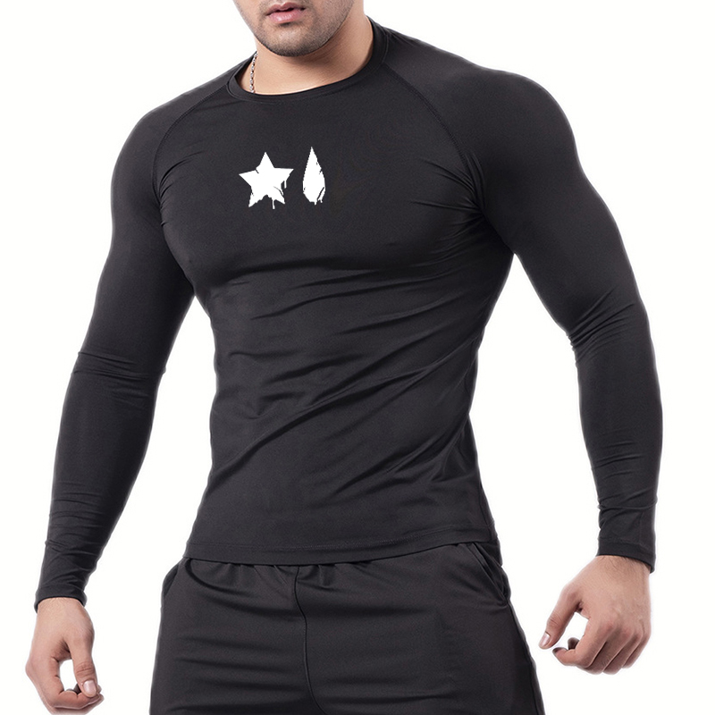 Spider Print Compression Shirt - đánh giá và giá Base Layer Top