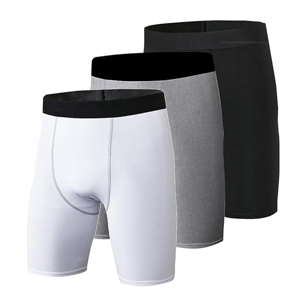 3 Pack Compression Shorts Men  - đánh giá và giá Compression Shorts Athletes