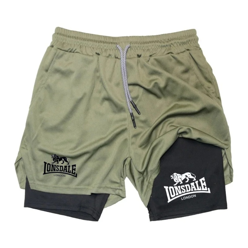 Print 2 in 1 Running Shorts fo - đánh giá và giá Compression Shorts Athletes