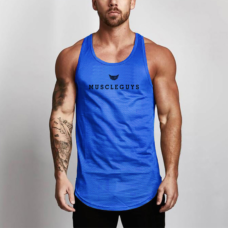Summer Men New Mesh Quick Dry  - đánh giá và giá Sleeveless Undershirt