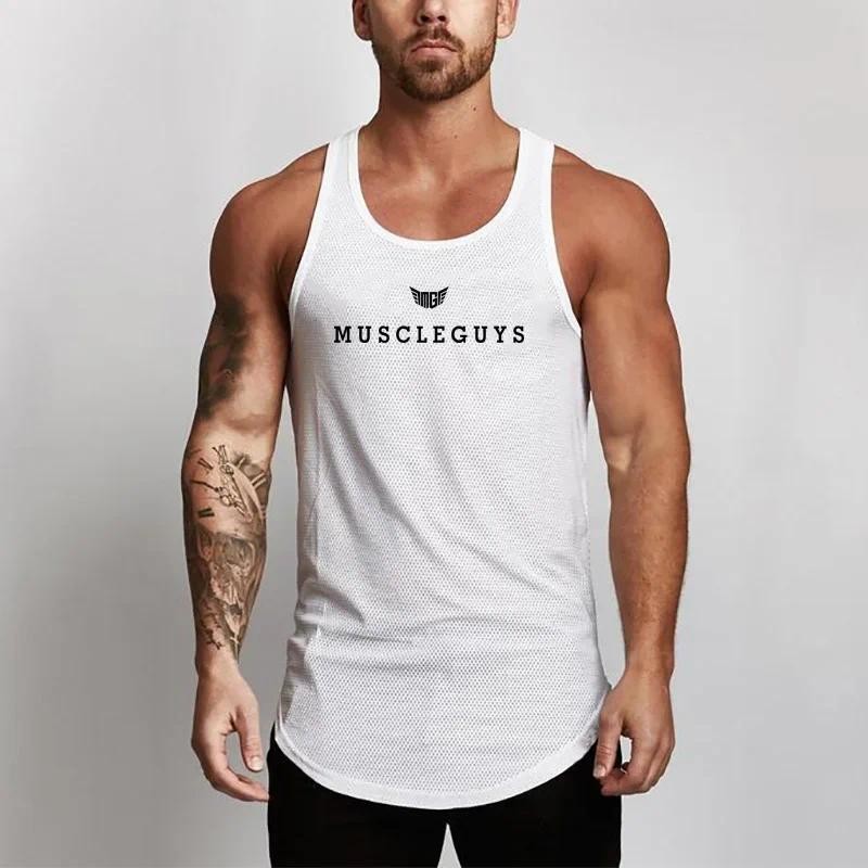 Summer Men New Mesh Quick Dry  - đánh giá và giá Sleeveless Undershirt