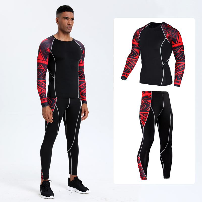 Men's PRO Sports Fitness Suit: - đánh giá và giá T Shirt Tight Fit