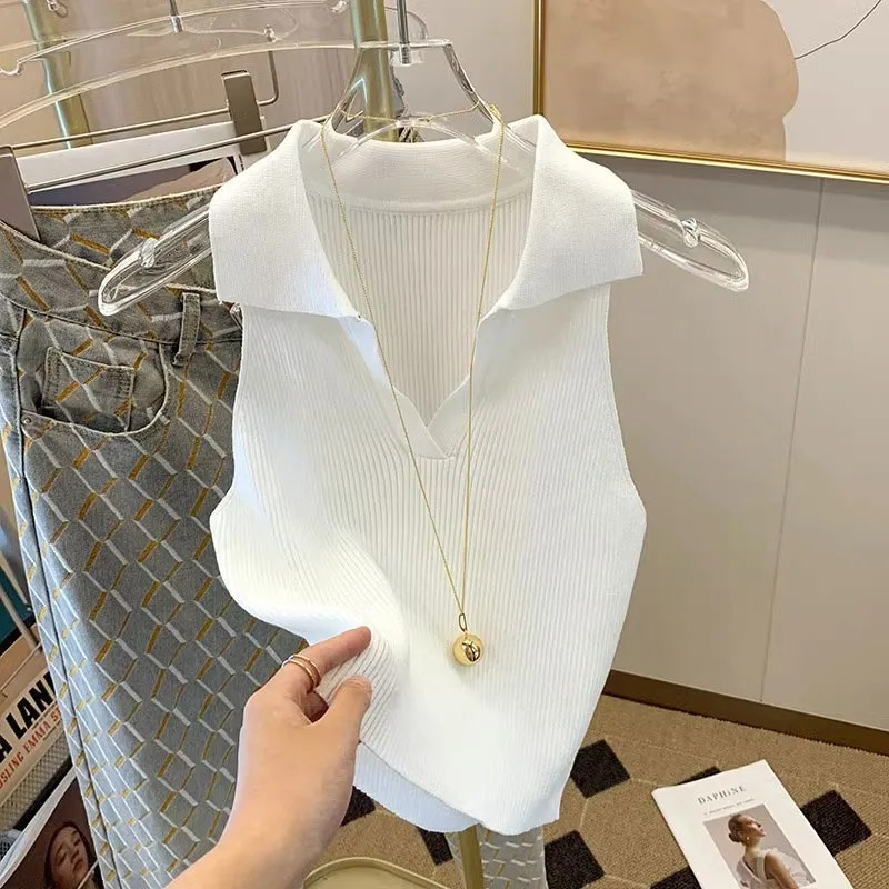 Women's Rose Ribbed Knit Tank  - đánh giá và giá Tank Top Ribbed