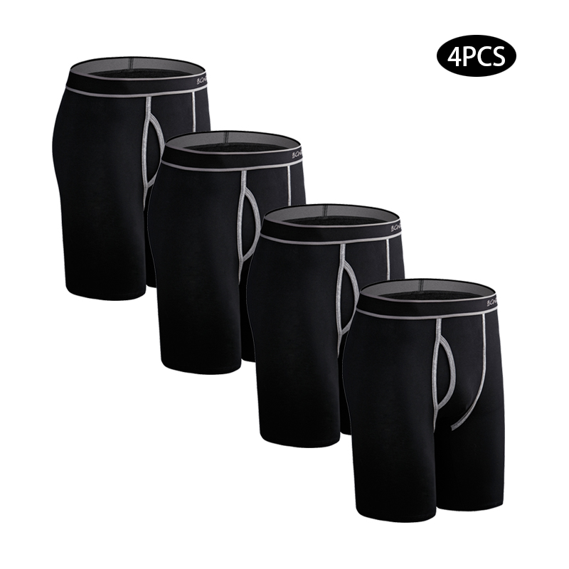 4pcs Long Cotton Underwear Man - đánh giá và giá Boxer Shorts Modal
