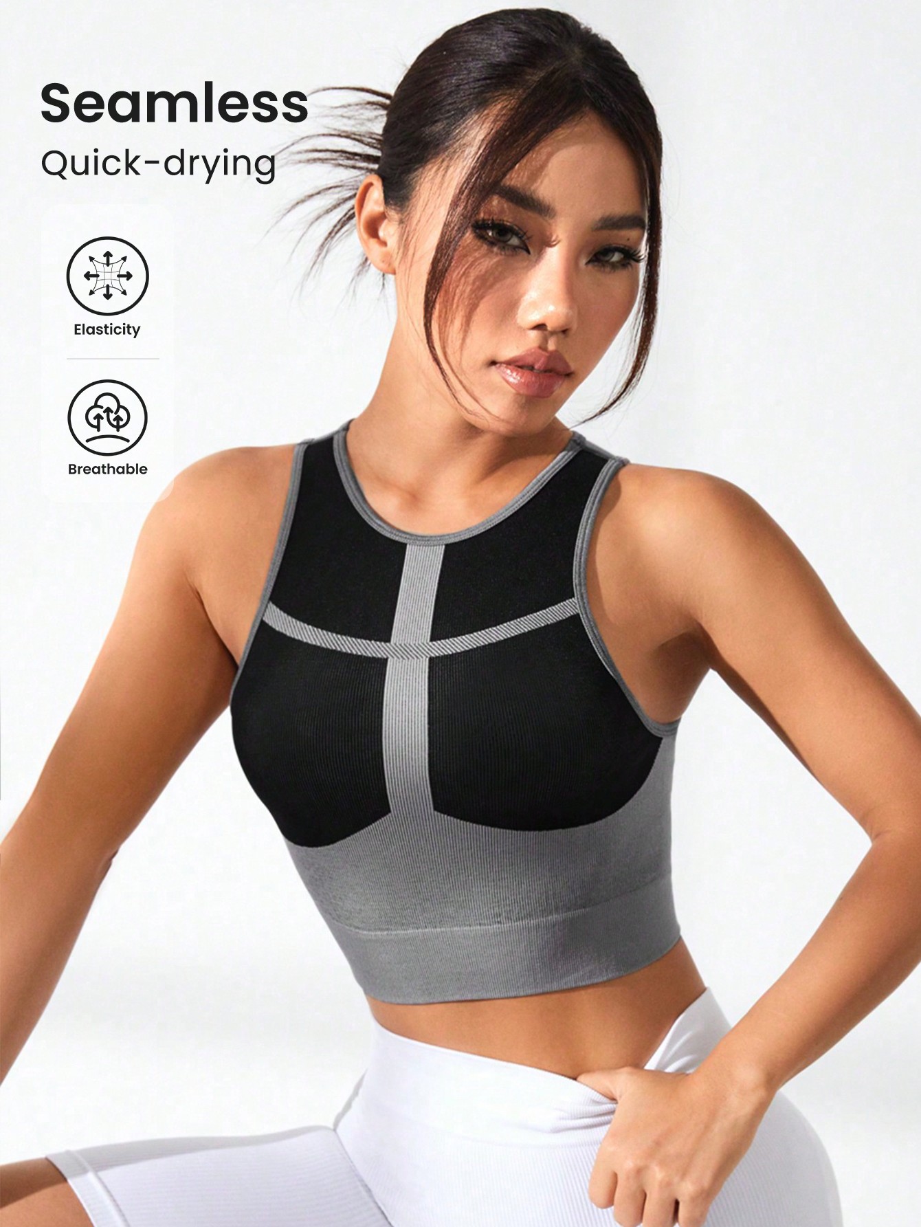 Women Color Block Cross Line R - đánh giá và giá Tank Top Ribbed