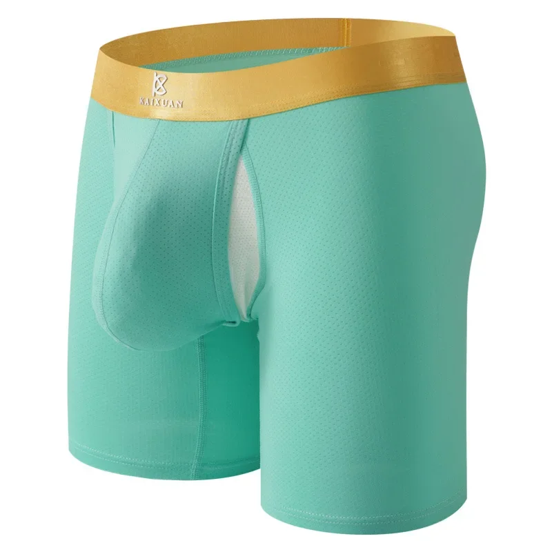Men's Ice Silk Long Leg Boxer  - đánh giá và giá Multi Pack Underwear