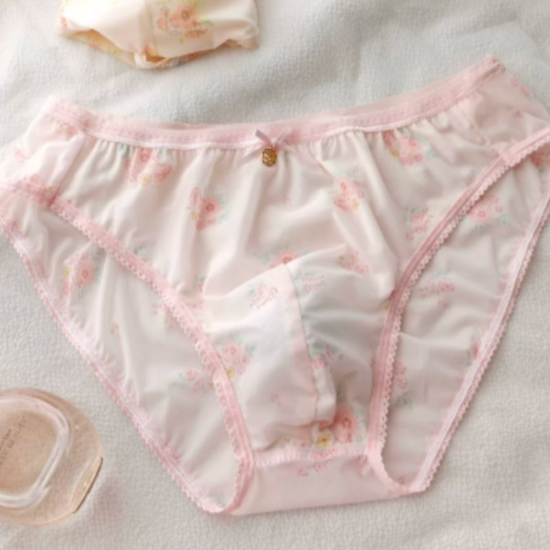Japanese New Sweet Floral Bow  - đánh giá và giá Boxer Brief Pack Cotton