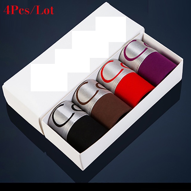 4 cái/lốc Nam Quần Lót Võ Sĩ H - đánh giá và giá Multi Pack Underwear
