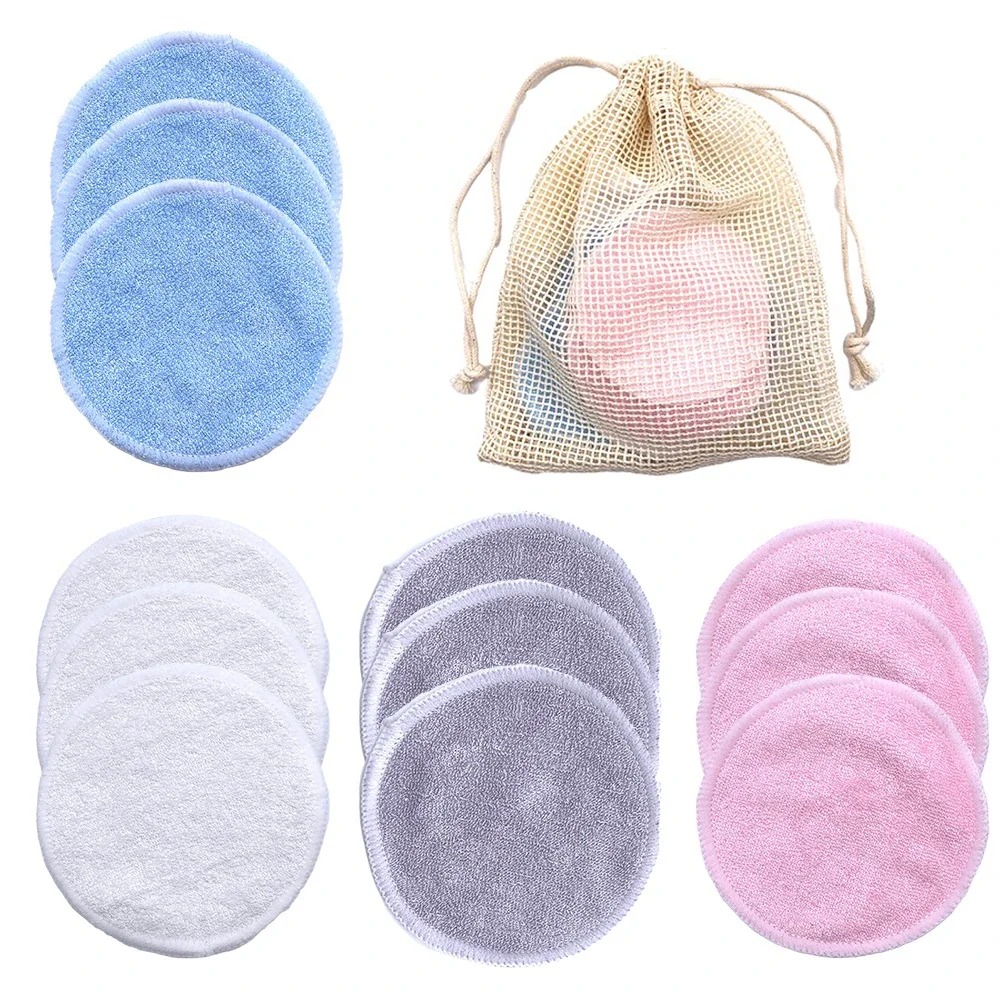 10PC Reusable Makeup Remover P - đánh giá và giá Bamboo Fiber Trunk