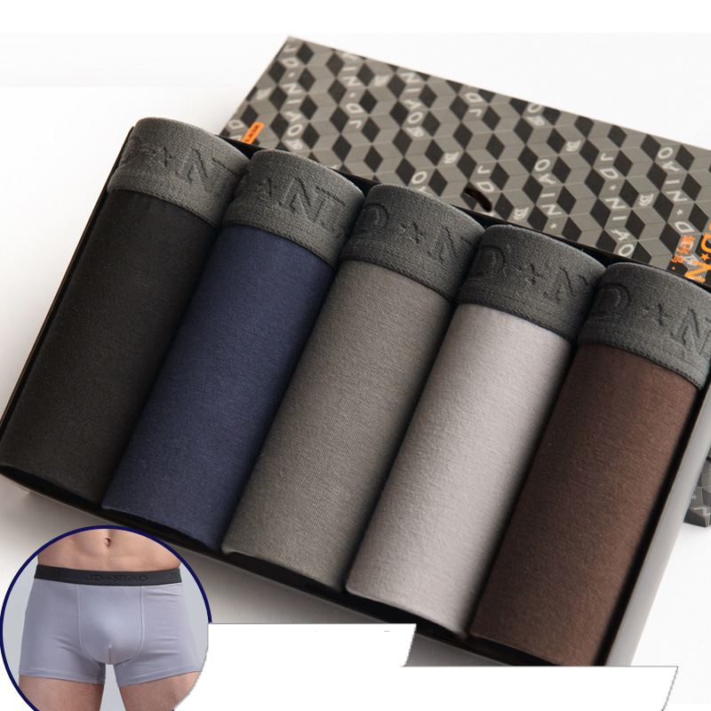 5 Cái/lốc Quần Lót Nam Boxer C - đánh giá và giá Boxer Brief Pack Cotton