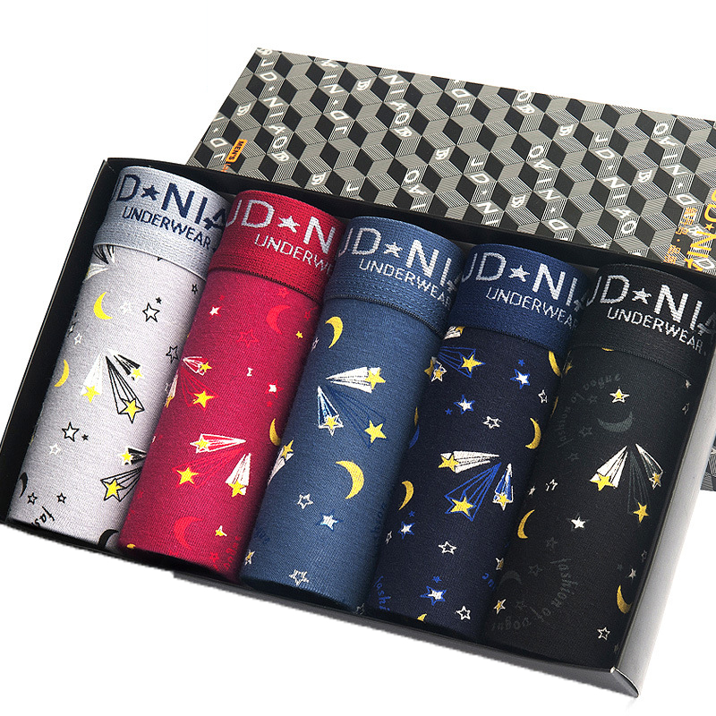 5 Cái/lốc Quần Lót Nam Boxer C - đánh giá và giá Boxer Brief Pack Cotton