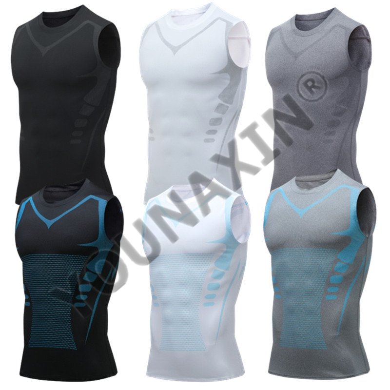 3 Pieces Men's Sleeveless T-Sh - đánh giá và giá T Shirt Tight Fit